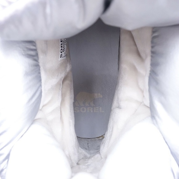 NEW Sorel Joan of Arctic Next Strap Puff Boots NL3749-034 Silver - Picture 6 of 7